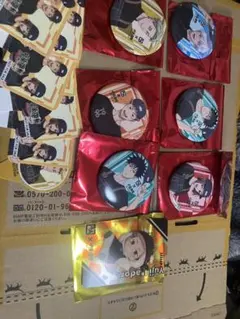 呪術廻戦 5周年 牛角 限定 缶バッジ コンプリート 全5種セット と1個