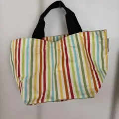 Herve Chapelier マルチストライプ トートバッグのサムネイル