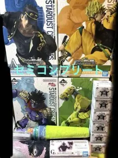 一番くじジョジョの奇妙な冒険スターダストクルセイダースＡ賞Ｂ賞Ｃ賞Ｄ賞ＧＨＪＫ