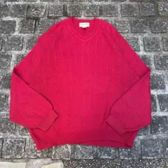 一点物 TEHAMA CLINT ケーブルニット XL