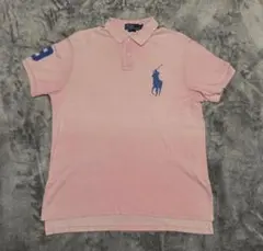 Ralph Lauren ビッグポニー ポロシャツ y2k swag ピンク