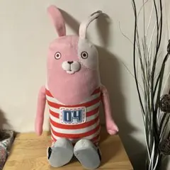 まゆ❤️スカーフBIG ✖️BIGウサビッチ プーチン➕キレネンコ キレネンコ コマネチ柄赤スカーフ スカーフBIG×BIGぬいぐるみ