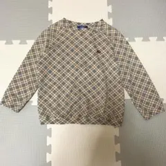 ☆バーバリー ブルーレーベル ノバチェック柄 スウェットトレーナー 38