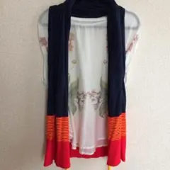 美品☆ And A サマーニットベスト 2wayのサムネイル