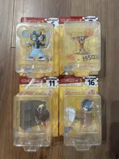 一番くじ トムとジェリー A賞 フィギュア4種 6,7,11,16ジェリー