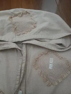 フード付きシャツ シャツ