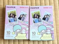 チェキ instax mini フィルム キキララ 10枚入×2個