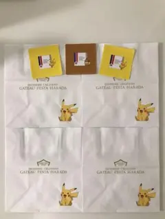 ポケモン  ガトーフェスタハラダ ショッパー ステッカー セット