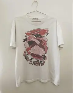 vintage BEAMS T 肉柄 半袖白Tシャツのサムネイル