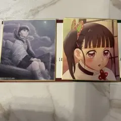 鬼滅の刃 全集中展 スタッフ全集中複製ミニ色紙 カナヲ