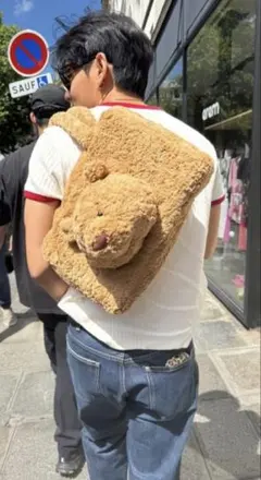 BTSテテ 新品タグ付 Jellycat ジェリーキャット ファーバッグ クマ 