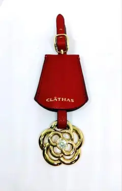 CLATHAS 赤 レザー チャームのサムネイル