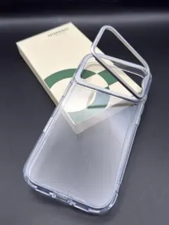 NIMASO iPhone18Pro/17Proケース 隠しスタンド 付きケース