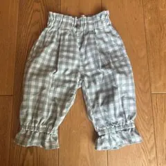 Favon チェック柄ハーフパンツ 100