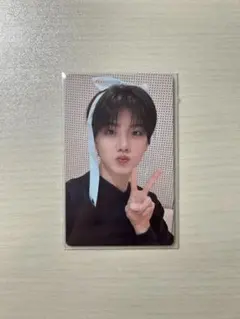 treasure リボン トレカ pleasure ジュンギュ weverse