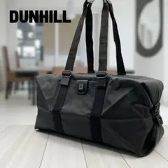 DUNHILL ダンヒル ボストンバッグ 2way グレー 出張 旅行 美品