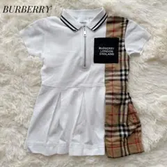 現行タグ⭐︎BURBERRY LONDON 半袖ワンピース ノバチェック 86のサムネイル