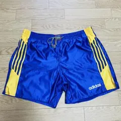 アディダス 90s デサント製　日本製　トレーニングパンツ　ショーツ O