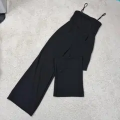 ジーユー きれいめ モード カジュアル サロペット オールインワン 楽ちん系 M