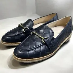 超美品ポルトガル製Gabor/24.5〜25cm程度 メッシュビットローファーのサムネイル