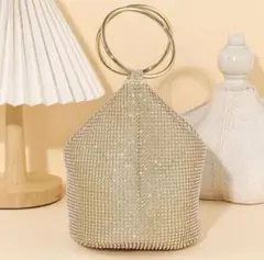 パーティーバッグ　ゴールド　結婚式/パーティー