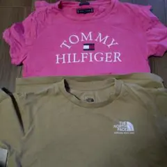 TOMMY HILFIGER & THE NORTH FACE Tシャツセット