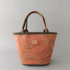 ETRO エトロ ペイズリー柄 　ミニトートバッグ 小さめ 手提げバッグ 軽量のサムネイル