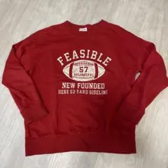 専用　branshes 140 長袖Tシャツ 赤