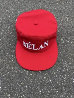 SÉLAN ワークキャップ レッド