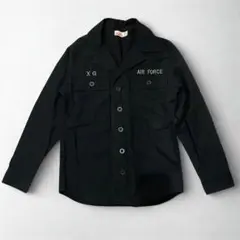 X-girl エックスガール シャツ ブラック ミリタリーシャツ ジャケット