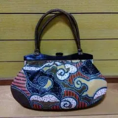 ビーズバック 和装バッグ　総ビーズ