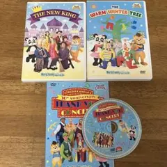 イングリッシュカーニバル　ワールドファミリー　DVD 3枚セット　DWEのサムネイル