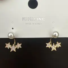 ZARA ゴールド Mイニシャルピアス 新品未使用 - メルカリ