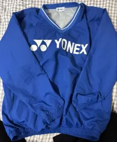 YONEX Vネック ウィンドブレーカー ブルー Lサイズのサムネイル