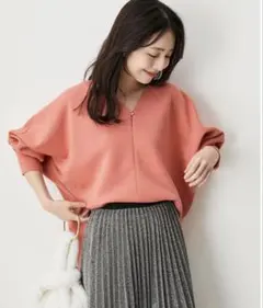 VIS ピンク 長袖 トップス フリーサイズ