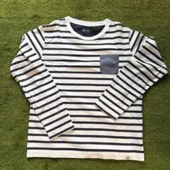 BEAMS ボーダー長袖カットソー Lのサムネイル