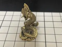 蛇 彫刻 オブジェ 真鍮製 置物 24