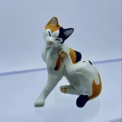 チョコQ どうぶつ奇想天外！編 日本猫(三毛)【海洋堂】ブック有のサムネイル