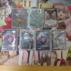 ゼーロループ デッキパーツセット 7枚 不死鳥縫合ブラックビッグバン