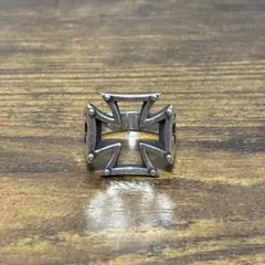 ま*さ様 ヴィンテージ　アイアンクロスリング　シルバー925 B03_7902_b384982e-51cb-4bdf-