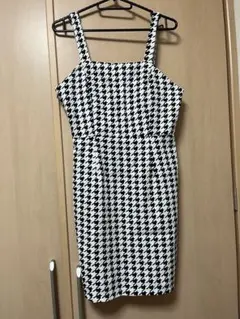 SHEIN キャミワンピース 千鳥柄