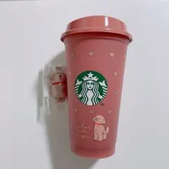 スタバ カラーチェンジングリユーザブルカップ　バレンタイン 2026 ベアリスタ