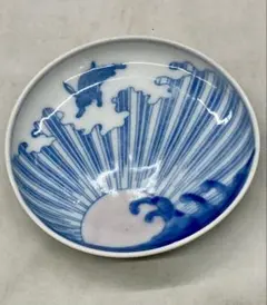 色絵小皿 波兎文 14cm 骨董 古伊万里調 吉祥文 色絵小皿 波兎文 14cm 骨董 古伊万里調 吉祥文 - メルカリ