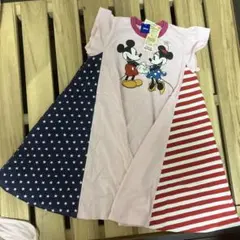 Daddy Oh Daddy ミッキー＆ミニー 半袖ワンピース 150のサムネイル