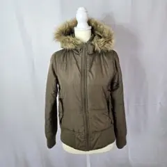 y2k　ファー付きダウンジャケット