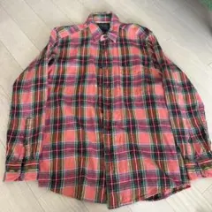 FLANNEL チェック柄フランネルシャツ M