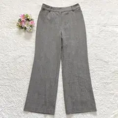 美品★日本製 【ジャンニロジュディチェ】 ワイドパンツ (XS) チェック柄