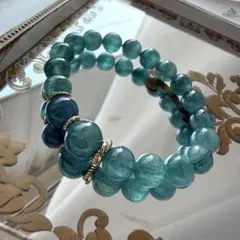 高品質✨迷いを取り去り自己を確立させるグリーンカイヤナイト✨