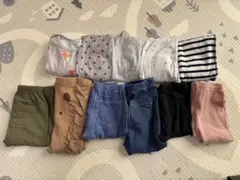ベビー服まとめ売り（ボディースーツ、 ズボン）80.90cm