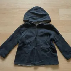 ポロ リバーシブルパーカー　紺色　80〜90